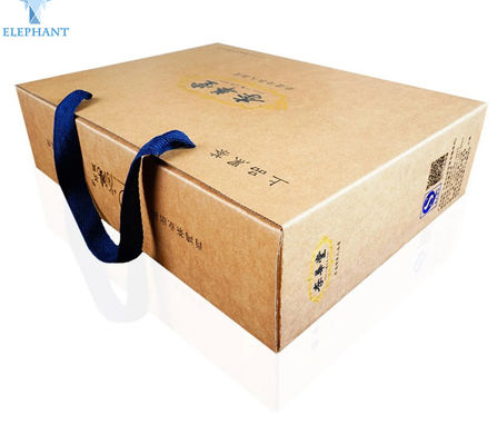 La copertina dura economica Logo Custom Printing Thick Corrugated dell'OEM incarta le scatole di spedizione dell'imballaggio del tè della Cina